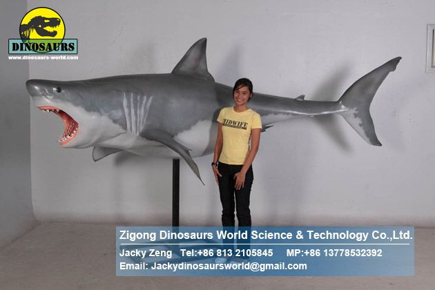 Zoo animal equipment Exhibition art toys animal shelter shark DWA071